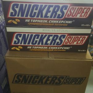 Сникер Супер- 1088 рублей\блок
В блоке 48 шт.