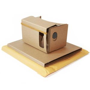 Google Cardboard оптом. Шлем виртуальной реальности из картона оптом Cardboard VR 3D