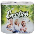 Мягкий знак Emotion бумага туалетная 3-слойная упаковка по 4шт.