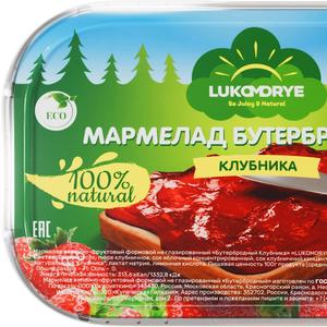 Бутербродный мармелад* – это новый взгляд на любимые сладости! Наш продукт создан для тех, кто любит экспериментировать с вкусами и превращать обычную выпечку в настоящий кулинарный шедевр.  
*Особенности продукта:*  
- *Идеальная текстура:* Мармелад имеет нежную, легко намазываемую консистенцию, которая идеально сочетается с вашей любимой выпечкой, делая её ещё вкуснее и интереснее.  
- *Натуральный состав:* Мы используем только натуральные ингредиенты, без искусственных добавок. Основу мармелада составляет концентрированный фруктовый и ягодный сок, который сохраняет свежесть и насыщенный вкус.  
- *Яркие цвета от природы:* Растительные и фруктовые красители придают нашему мармеладу яркие, аппетитные оттенки, делая его не только вкусным, но и визуально привлекательным.  
- *Удобная упаковка:* Мармелад упакован в практичную баночку с крышкой, которая сохраняет свежесть продукта и делает его использование удобным.  
- *Любимые вкусы:* Мы создали мармелад с классическими и оригинальными вкусами, которые понравятся и детям, и взрослым.