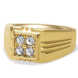 Перстень с золотым покрытием