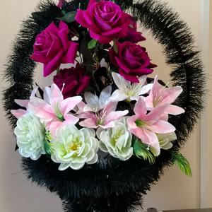 Корзина ритуальная средняя Бланш