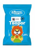 Творог обезжирен. мдж менее 1,8% 180г 36 шт коробка