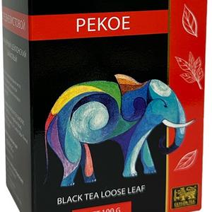 чай черный цейл. байх. среднелист Jessia 100 гр. PEKOE,  страна происх. Шри-Ланка в упак. 48 шт