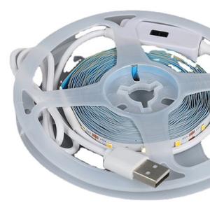 Светодиодная лента USB 5 В с бесконтактным выключателем.
60 LED/м; длина — 1, 2, 3, 4 или 5 м; цветовая температура — 3000K, 4000K или 6500K.