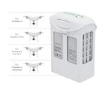 Аккумулятор для дрона BESTAR 15,2 В 5870 мА·ч (для Phantom 4 Pro V2/Pro 2.0/Advanced/RTK) — с LED-индикатором, сертификат CE, LiPo 4S Для DJI Phantom 4 Pro