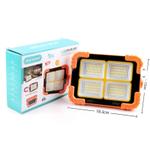 AG-YD-1908(30) Мощный LED прожектор на солнечной батарее с магнитами для крепления, подвесной и подставкой. 5 режимов свечения.