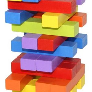 Башня Равновесие 5031. Башня &#34;РАВНОВЕСИЕ&#34;  БЛИЦ&#34;, арт. 5032
Деревяная игрушка 24 кубика, 6 цветов, настольная игра на все возраста. Правила игры в методичесокй     карточке.
Размеры: 8см х 8см х8см
Материал: дерево