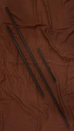 Ручка черная узкая U-515 черный матовый