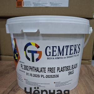 Черная Пластизолевая краска GEMTEKS