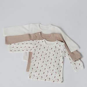 Лонгслив на кнопке для малышей, ткань интерлок пенье лапша, 100% хлопок, размеры 56-92. В 56 размере швы наружу.