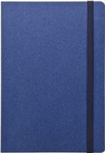 Ежедневник недатированный А5  Corduroy синий в гибкой обложке с резинкой, 145х213 мм, 256 страниц,  серый обрез от Antonio Veronesi