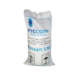 Соль каменная пищевая молотая, высший сорт, 1 помол, мешок по 50 кг