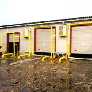 Комбинированный рамочный защитный отбойник