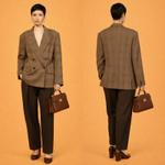 Оверсайз Блейзер в Клетку