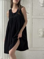 Платье французское MuslinClouds П13/Bk S-L