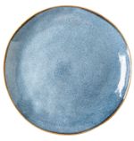 Тарелка керамическая ANNA collection голубой 94582579/малая