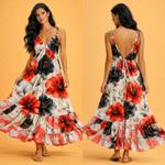 Роскошное макси-платье Aurora Bloom