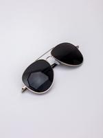 Солнцезащитные очки Рей Бен Авиатор Черное серебро