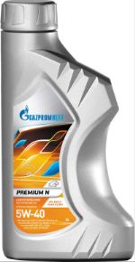 Моторное масло Gazpromneft Premium N 5W-40 API SN/CF, ACEA A3/B4 1л.