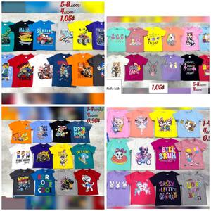 Футболки 1-12лет