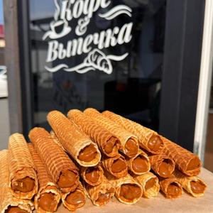 Трубочка с вареной сгущенкой (ТОП)