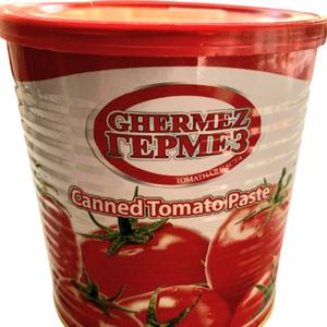Томатная паста Гермез Иран 800 гр/жб. БРИКС 25%