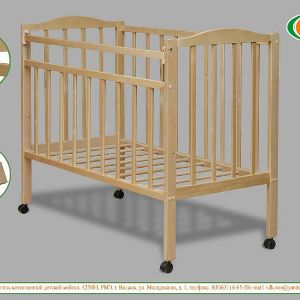 Кровать детская серии VDK-Magico Кр2 – 01 м    . Механизм опускания, колесная опора, 2 уровня ложа

