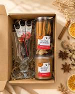 Подарочный набор с кружкой, специями и медовыми стиками Idea Gift 1с2г