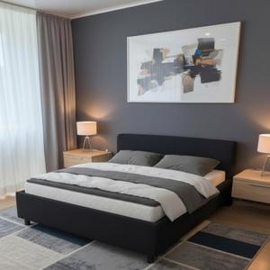 КРОВАТЬ МОЛЛИ спальное место с размерным рядом 120х200; 140х200; 160х200;180х200;  200х200 с подъемным механизмом/ без подъемного механизма