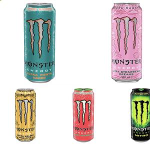 Ошеломительная энергия во вкусных энергетиках от фирмы MONSTER.