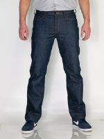Мужские джинсы RussJeans цвет серо-синий металлик