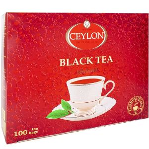 Чай черный байховый Цейлон CEYLON &#34;Отборный&#34; с/я 2г*100п к/к  1/36