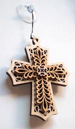 Крест декоративный в машину