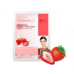 Тканевая маска с коллагеном и экстрактом клубники DERMAL Strawberry Collagen Essence Mask Soothing Dermal CX14922