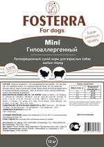 Гипоаллергенный корм для собак мелких пород Fosterra 12 кг с Ягненком 4676316272798