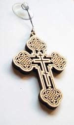 Крест в машину на присоске