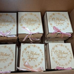 Размер коробки 17 на 17 см