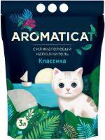 Наполнитель для кошачьего туалета "AromatiCat" Силикагелевый Классика 3л АС13