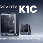 3D-принтер Creality K1C с поддержкой карбонового волокна для профессионального использования.