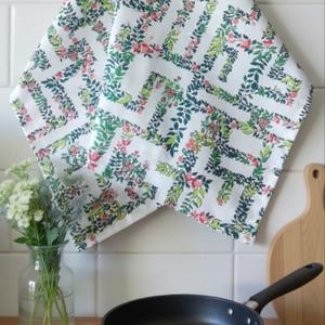 Полотенце из рогожки с петелькой