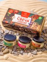 Крымские ароматические свечи "С новым годом и Рождеством" (Сказка у камина) Dimergy Crimea