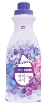 Жидкий концентрат для стирки с ароматом лаванды High Enrichment Liquid Lavender Detergent 1,2л