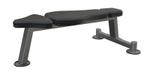 DHZ Fitness Fixed Flat Bench, Popular Free Weight Bench, Black Powder-Coated, Assist Wheels & Handles, 135 76 43cm, Heavy-Duty Frame, Easy To Move & Reposition As Needed | U3036 250583