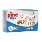 4 Pine Soft 3D Maxi/Детские подгузники 56 шт (бол.уп)
