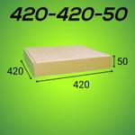 Самосборная коробка 420*420*50 мм, бурый (МГК)