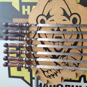 Полка для шампуров медведь