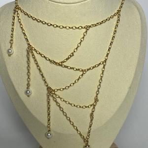 Ожерелье с барочным жемчугом