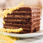 Торт медово-шоколадный "Кусочек счастья"