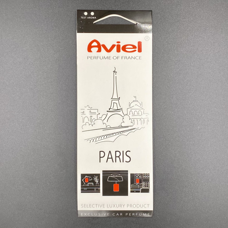 Ароматизатор AVIEL "PARIS" бумажный Aviel 32041